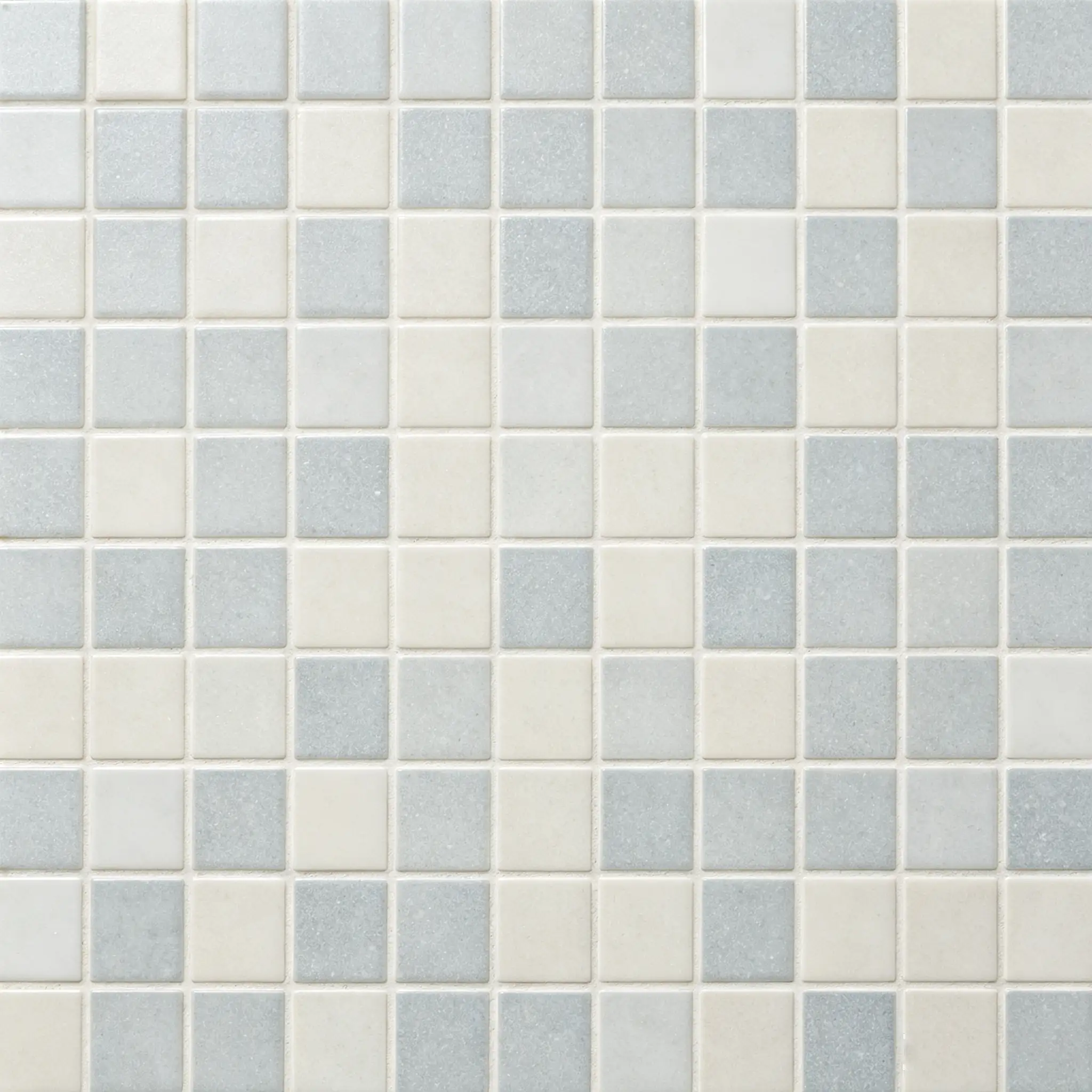 Close-up of ceramic mosaic texture, display matte/glazed surface detail